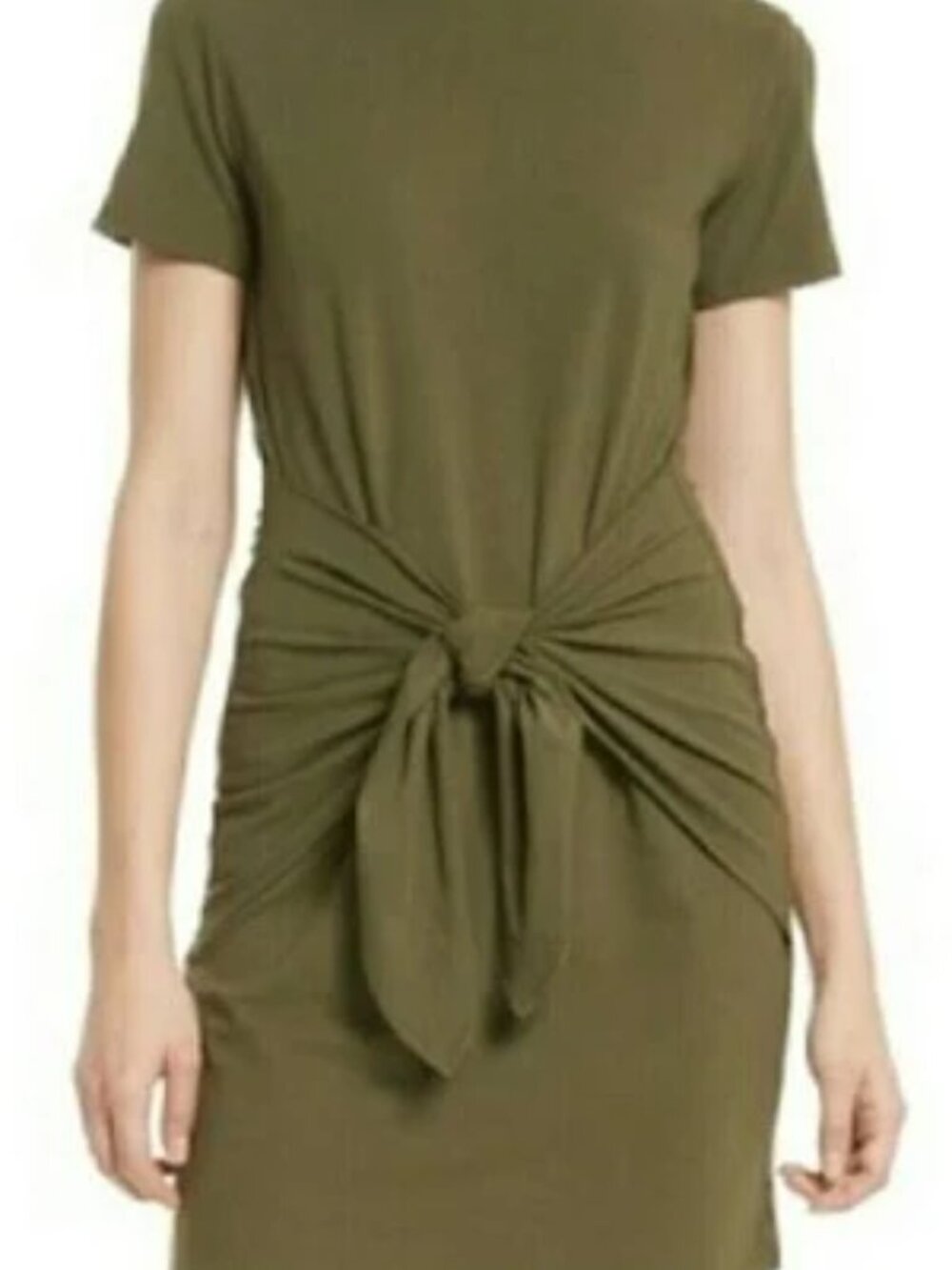 Theory Dakui T-Shirt Dress Green Size S